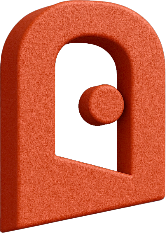 Símbolo Enlar Laranja